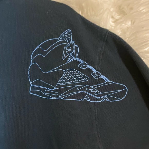Nike Air Jordan 5 Men’s Jumpman Promo Shoe Graphic Polo Shirt. Size 3XL - Picture 10 of 14